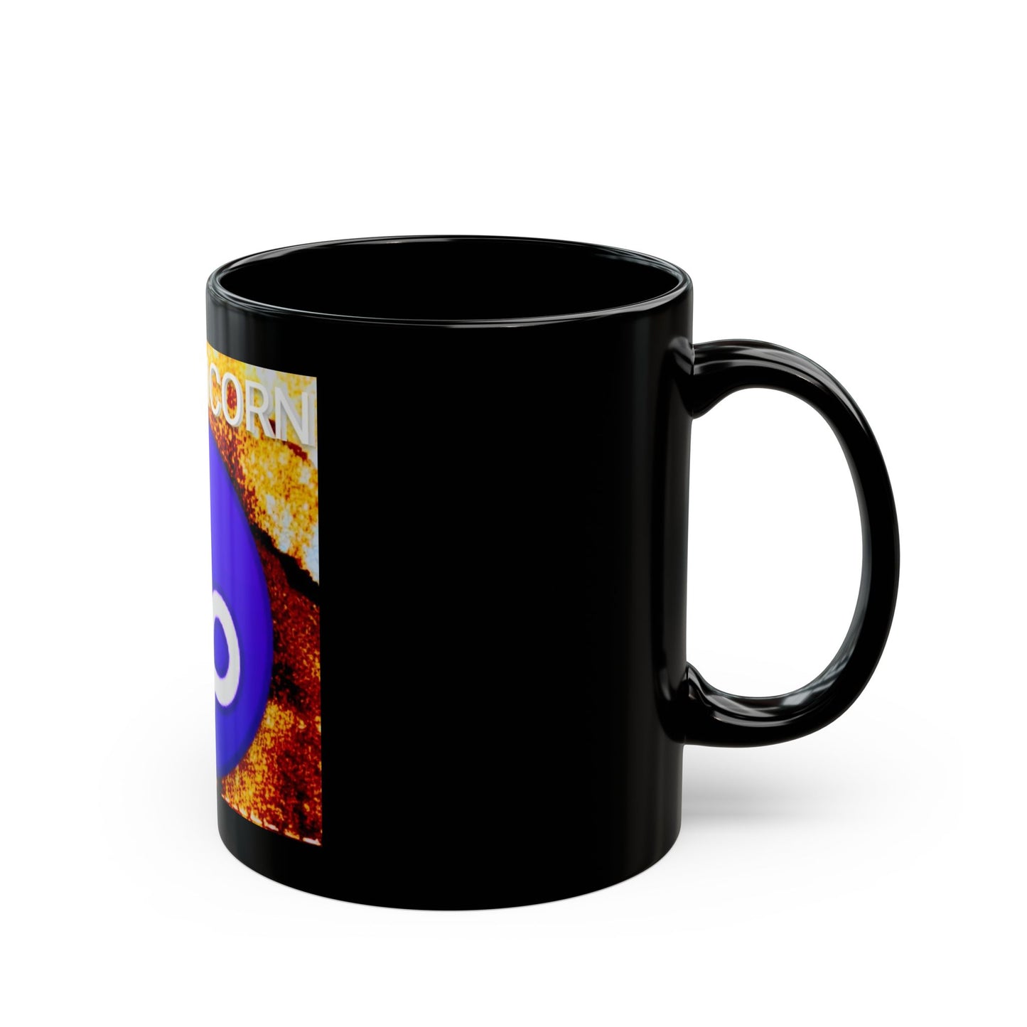 11oz Black Mug