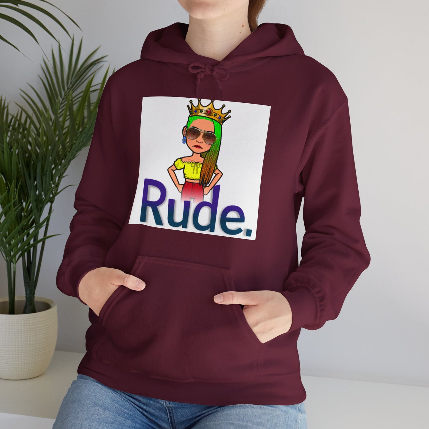 Women Hoodies - Hooded Sweatshirt