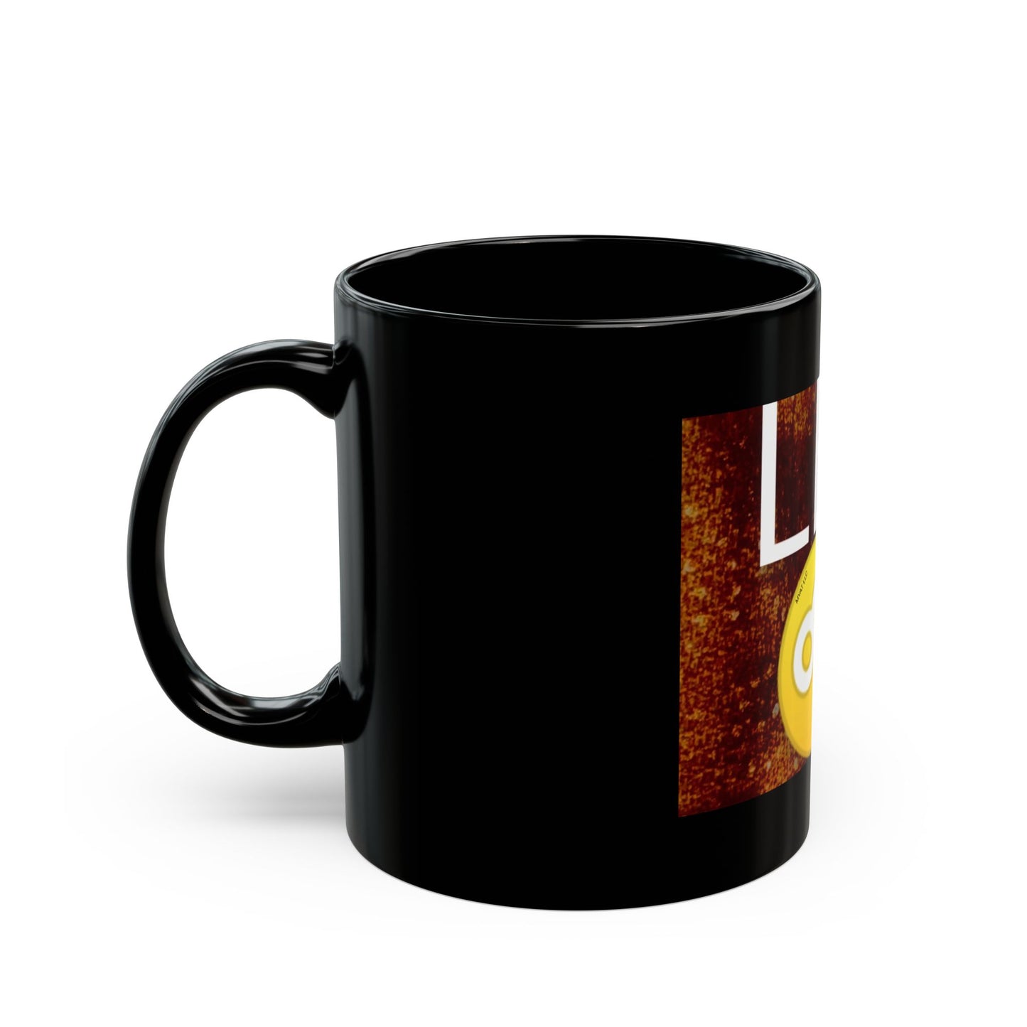 11oz Black Mug