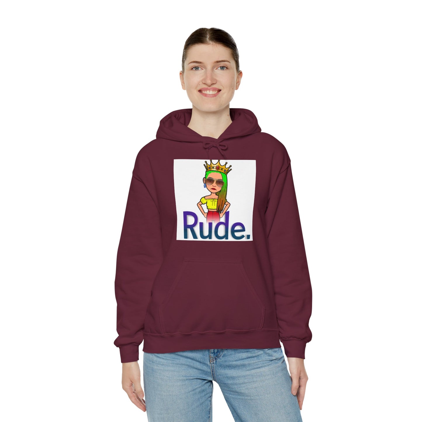 Women Hoodies - Hooded Sweatshirt