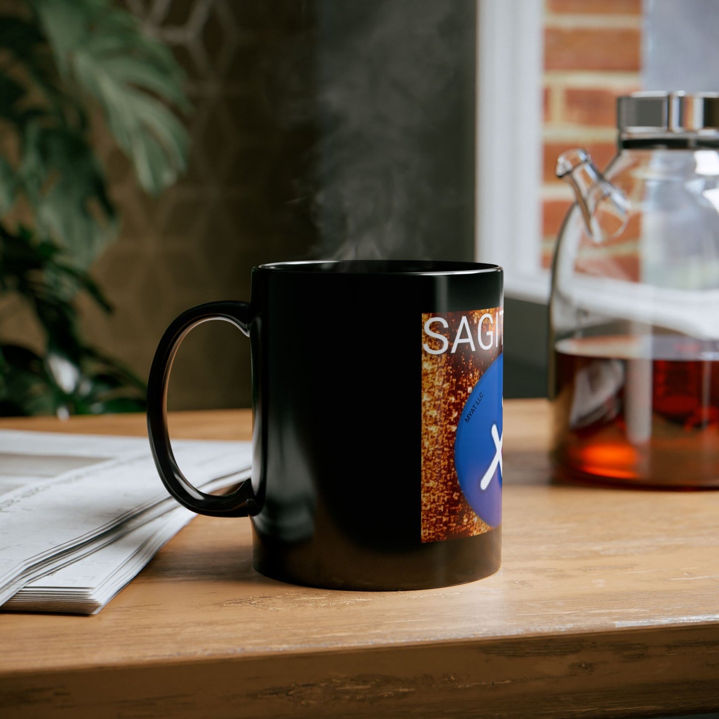 11oz Black Mug