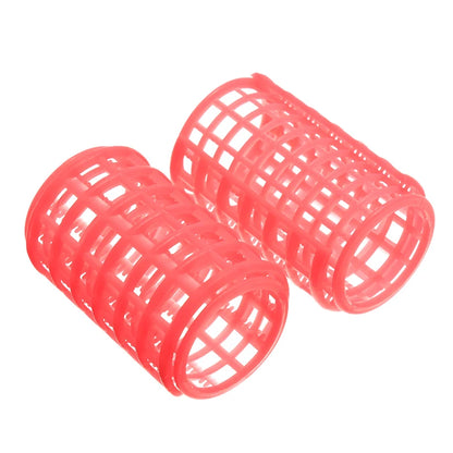 12 Pcs/set Pink Hair Curler Roller Large Grip Clips Curlers Hairdressing DIY Hair Styling Beauty Tools 20mm 26mm 32mm 36mm 40mm