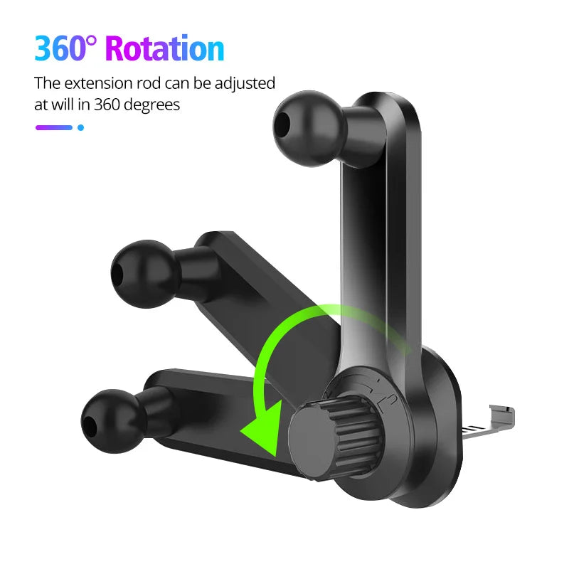 Universal Car Air Vent Clip Upgrade 17mm Ball Head for Magnetic Car Phone Holder Gravity Support Stand Mount Car Charger Bracket