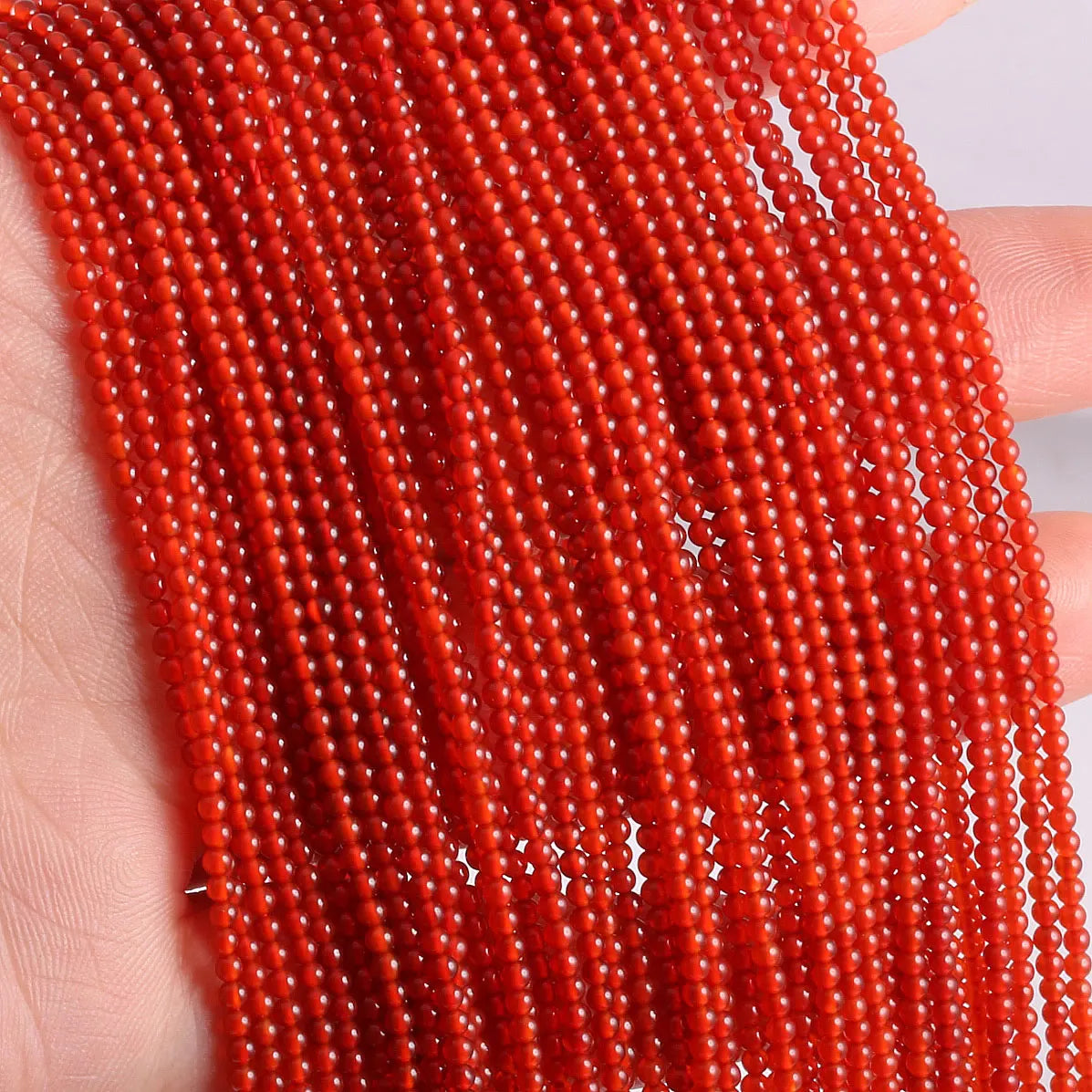 2024 New Wholesale Natural Stone Beads Rose Quartze Amethysts Agates Beads For Jewelry Making Beadwork DIY Bracelet 2mm 3mm