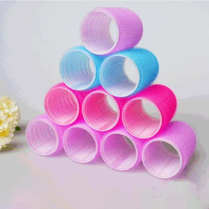 Hair Roller Natural Stuckless PP Salon Hairdressing Curlers for Women Heatless Curling Rod Headband Hair Styling Hair Curlers