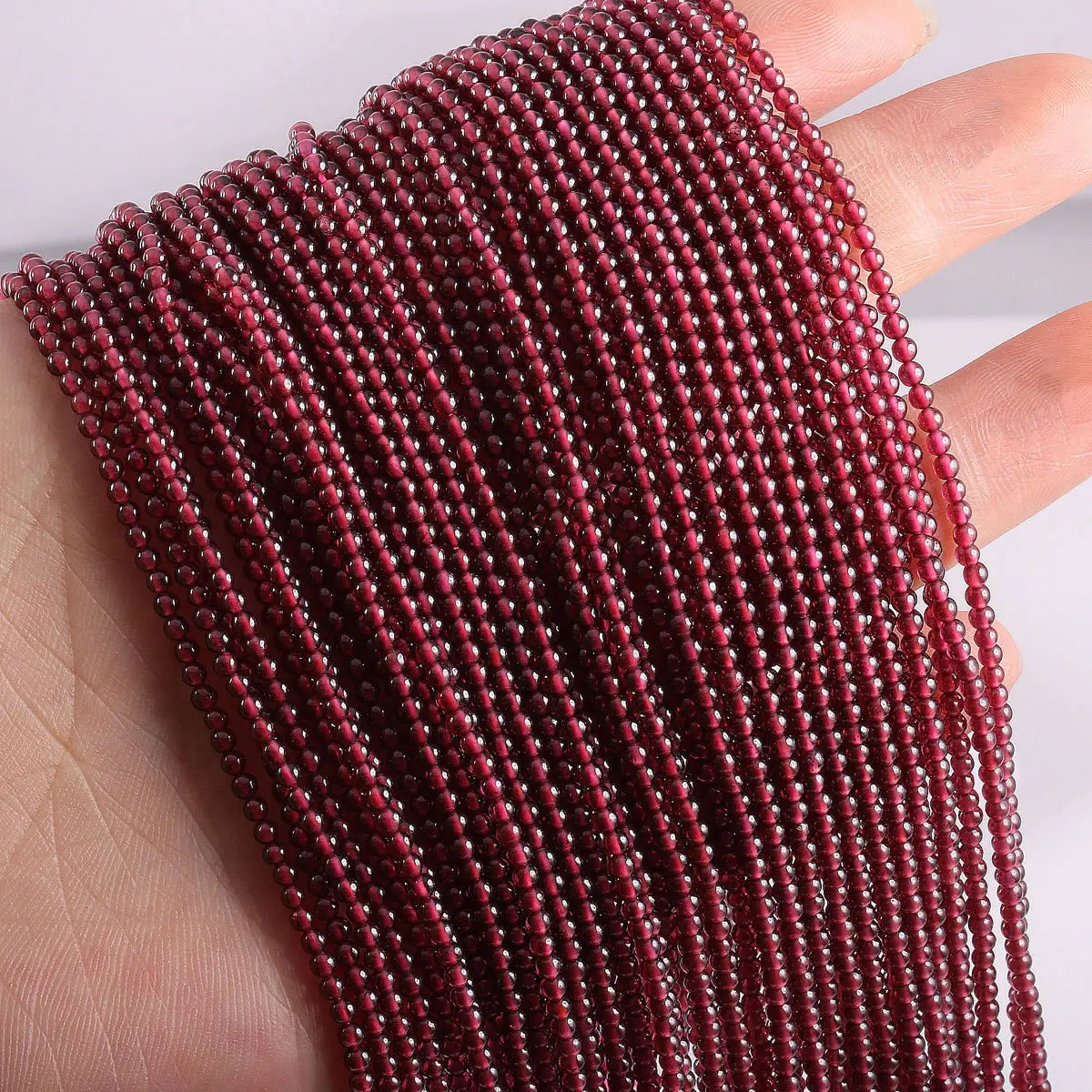 2024 New Wholesale Natural Stone Beads Rose Quartze Amethysts Agates Beads For Jewelry Making Beadwork DIY Bracelet 2mm 3mm