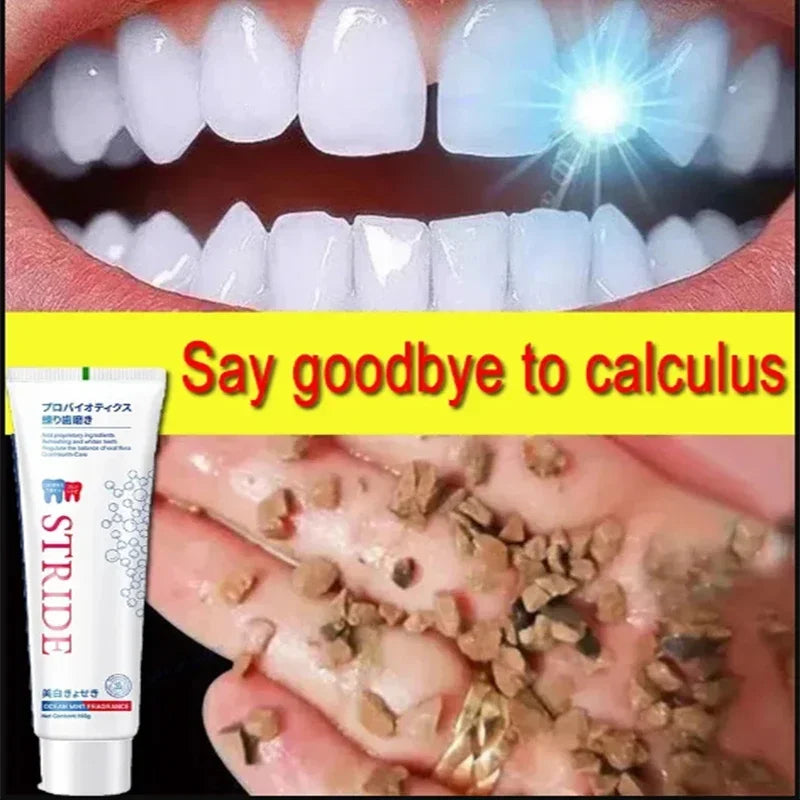 Whitening Teeth Toothpaste Dental Calculus stain Bad Breath  Remove  Brightening Preventing Periodontitis Dental Cleansing Care