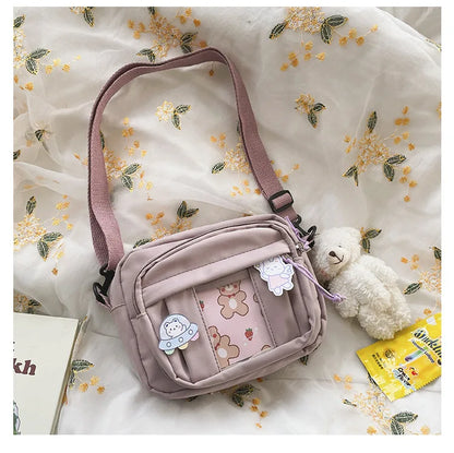 New Kawaii Bag Girls 2024 New JK Transparent Bag Small Crossbody Bag For Women Purses and Handbags Shoulder Bag Itabag Bolso