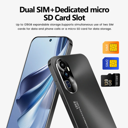 Reno10 Pro+ Global Version Smartphone Qualcomm8 Gen2 16G+1TB 7800mAh 50+108MP 4G/5G Network Cellphone Android Mobile Phone