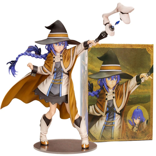 25cm Magician Roxy Migurdia Action Figure Mushoku Tensei：Jobless Reincarnation Anime Figure PVC Adult Collection Model Doll Toys