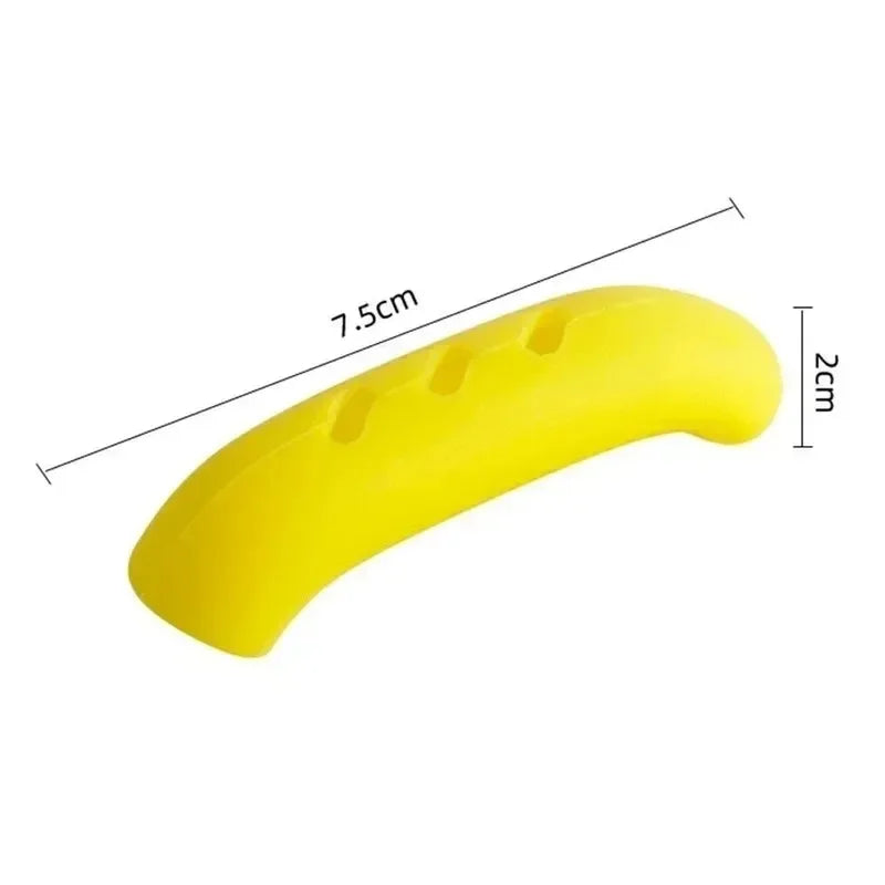 2Pcs Silicone Pan Handle Cover Heat Insulation Assist Handle Holder Grip Sleeve Kitchen Gadgets