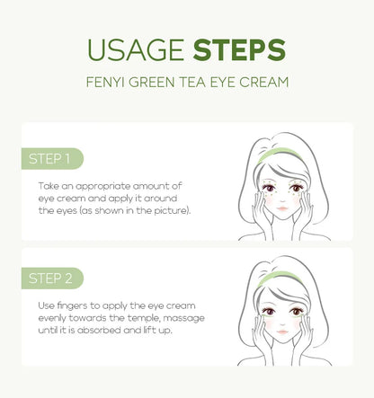 4pcs Green Tea Skin Care Sets Trial Pack Korean Cosmetics Acne Treatment Face Cream Eye Cream Face Care Set For Women Sakura Kit