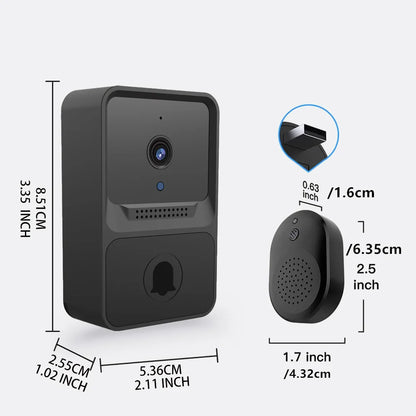 Wireless Doorbell WiFi Outdoor HD Camera Security Door Bell Night Vision Video Intercom Voice Change For Home Monitor Door Phone