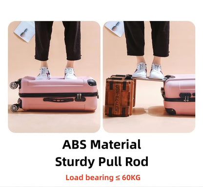 Man And Women Travel Luggage Business Trolley Suitcase Bag Spinner Boarding 20/22/24/26/28 Inch Universal Wheel