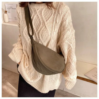 Casual Nylon Hobos Crossbody Bag for Women Designer Shoulder Bags Large Capacity Tote Lady Travel Shopper Bag Female Purses 2024