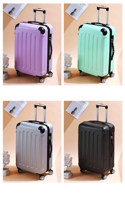 Man And Women Travel Luggage Business Trolley Suitcase Bag Spinner Boarding 20/22/24/26/28 Inch Universal Wheel