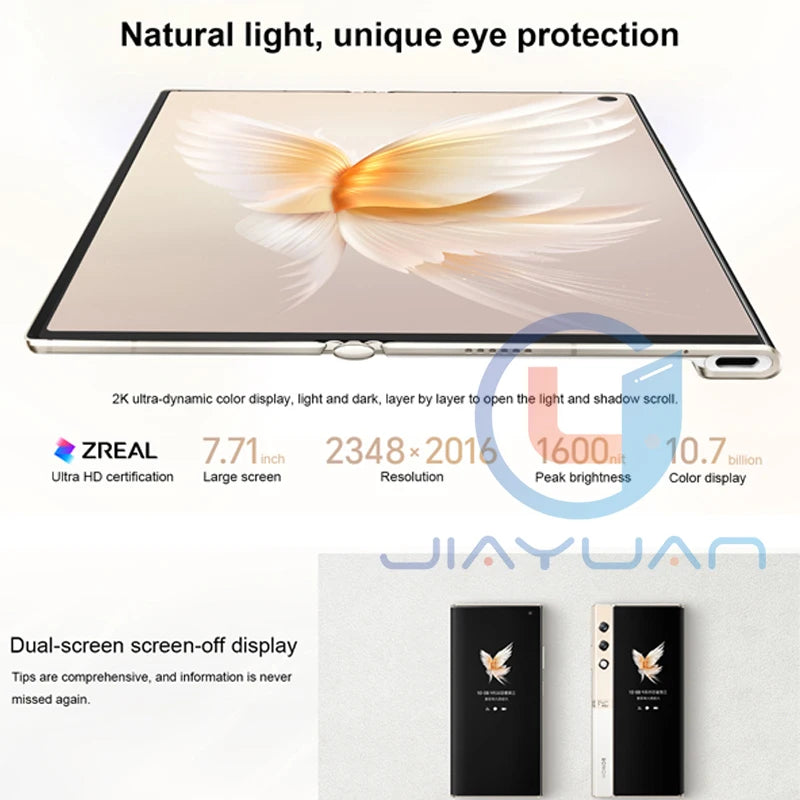 Original HONOR V Purse 5G Folded Phone 7.71 Inches OLED Folded Screen Snapdragon 778G Camera 50MP Battery 4500mAh Smartphone