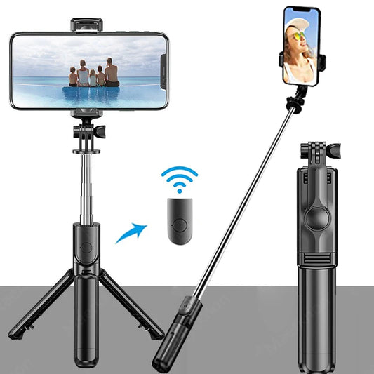 Cell Phone Holder Selfie Stick Tripod For iPhone Xiaomi Samsung Huawei For Live Streaming Mobile phone Support Remote Control