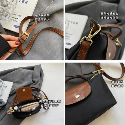 New 2024 Designer Luxury Bags For Women Ladies Handbags Purses Square Messenger Bag Hobos Shoulder Nylon Crossbody Side Bag