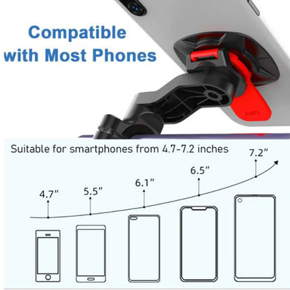 New Motorcycle Bike Phone Holder Shock-resistant MTB Bicycle Scooter Bike Handlebar Security Quick Lock Support Telephone Stand