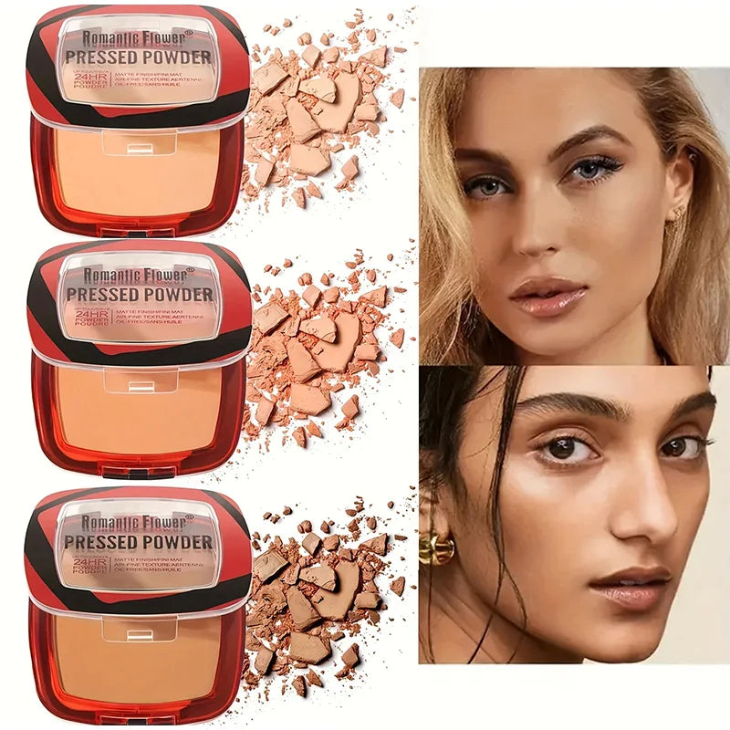 3-color Dark Powder Bronze Powder Dark Skin Foundation Oil Control Concealer Brighten The Face Create Three-dimensional Makeup